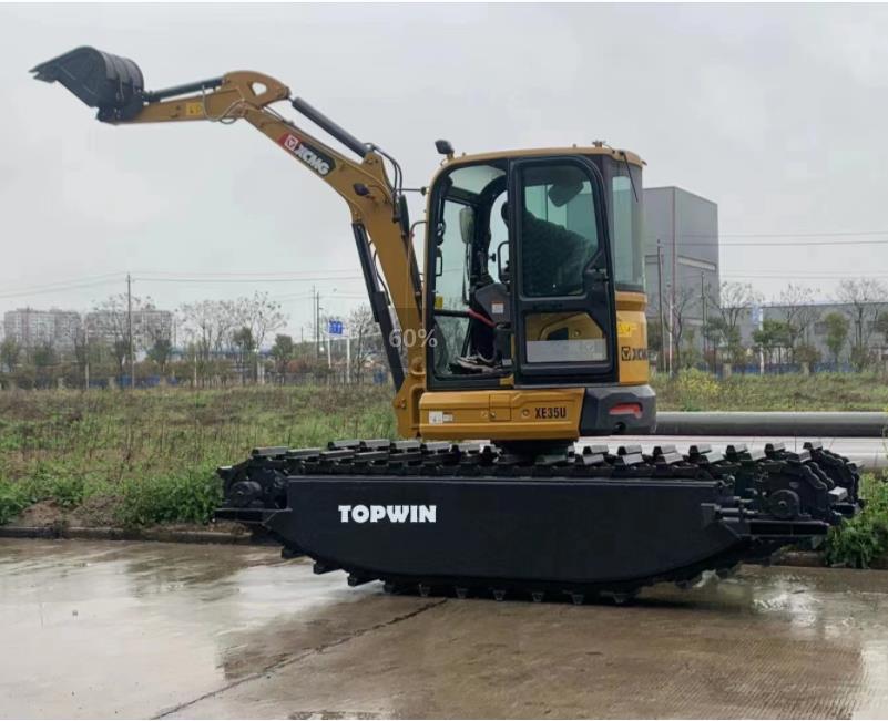 Amphibious Mini Excavator